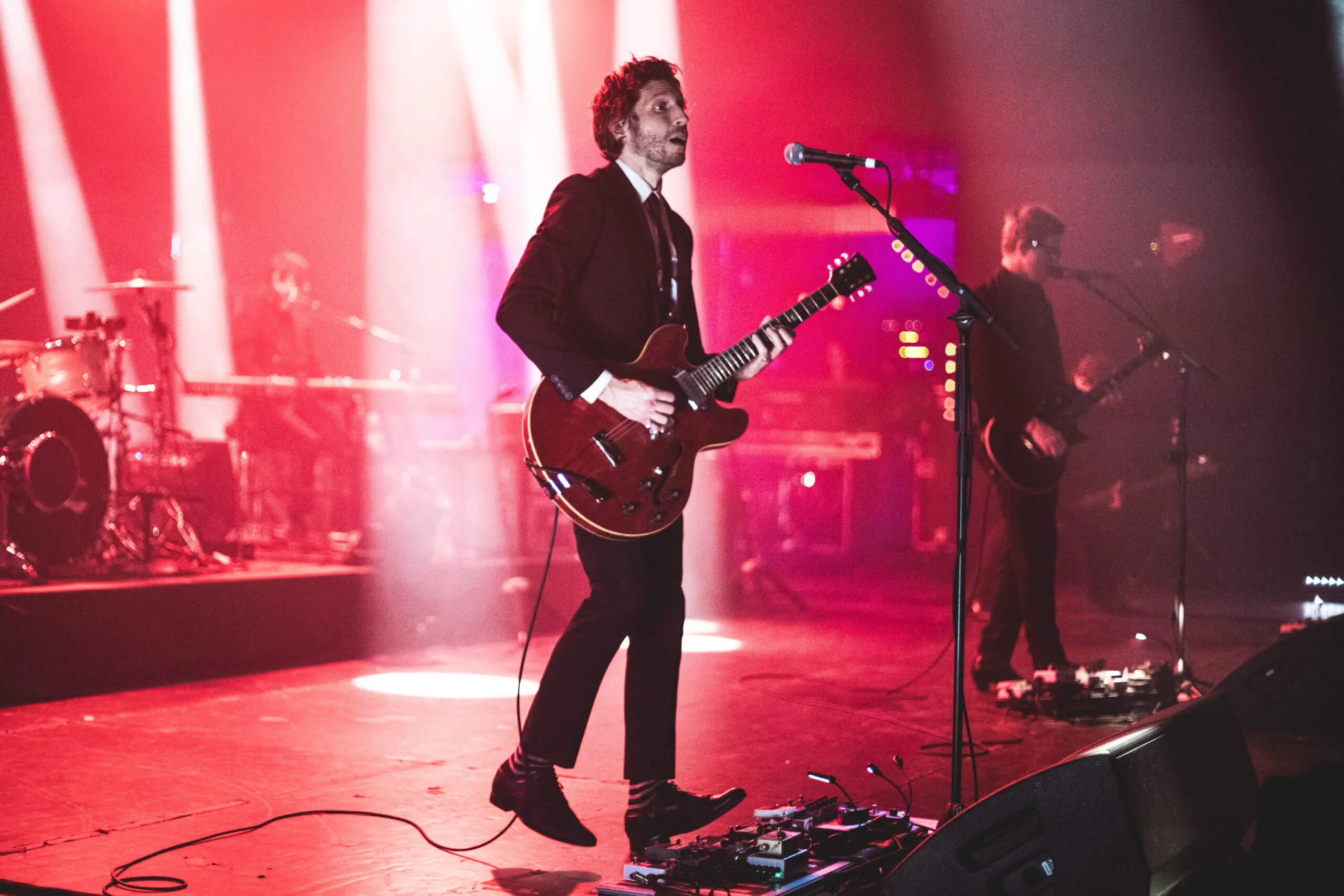 Audience at a Interpol concert